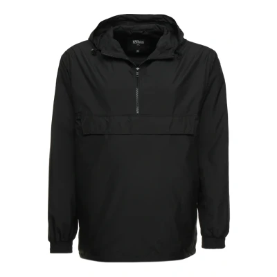 Image of Urban Classics Basic Windbreaker, Men&#039;s, Size: 3XL, Black