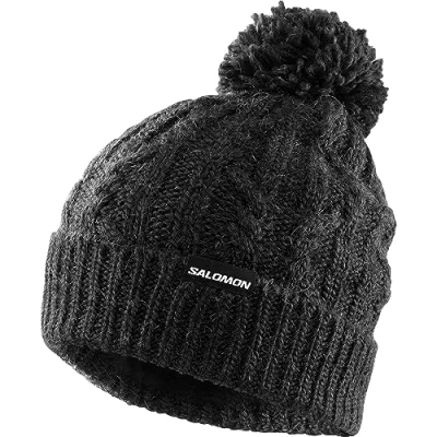Image of Salomon IVY Beanie Unisex Beanie, Size: One Size, Deep black