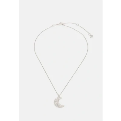 Image of Swarovski LUNA Pendant Necklace silvercoloured, Women&#039;s, Size: One Size, Silver coloured