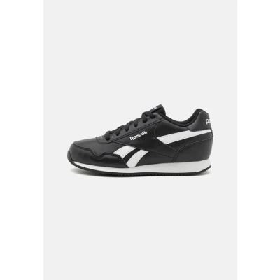 Image of Reebok Classic Royal CL JOG 3.0 Unisex Trainers for kids, Size: 25, Black/footwear white shoes