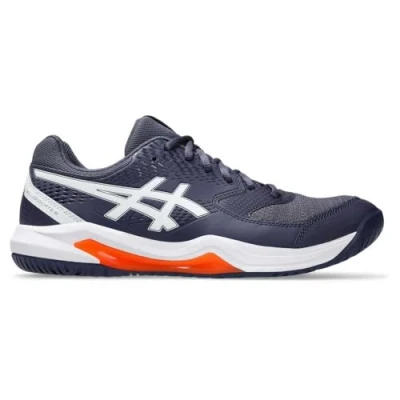 Image of Asics Geldedicate 8 Multicourt tennis shoes, Men&#039;s, Size: 6, Indigo fog/white shoes