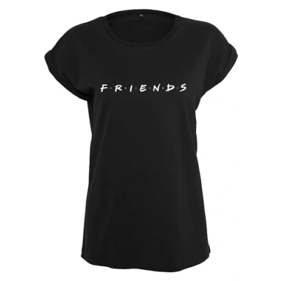 Image of MERCHCODE Women&#039;s Ladies Friends Logo Tee T Shirt (Pack of 1)