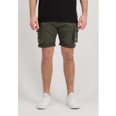Image of ALPHA INDUSTRIES Crew Short Patch Coat Unisex Adult, Grey, Black, 36W