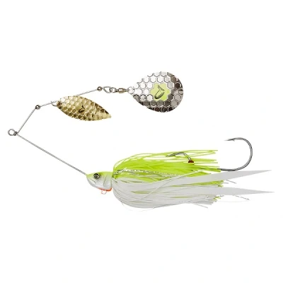 Image of Savage Gear Da&#039;Bush Spinnerbait Yellow White Silver 55g