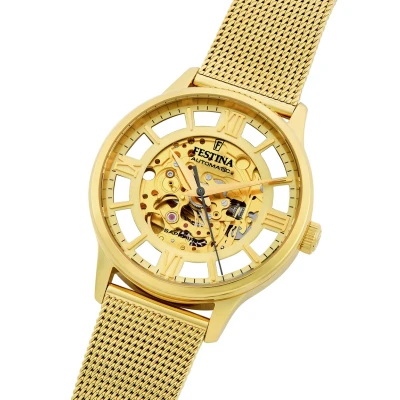 Image of Festina Watch goldcoloured, Men&#039;s, Size: One Size, Gold coloured