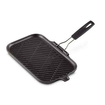 Image of Le Creuset Grill Plate Tradition Matte Black 36 x 25 cm