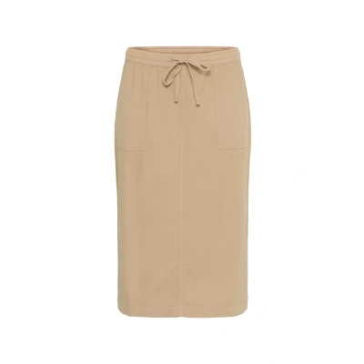 Image of Kaffe Curve LIAH Aline skirt, Women&#039;s, Size: 24, Classic sand
