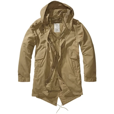 Image of Brandit Parka, Men&#039;s, Size: 4XL, Camel