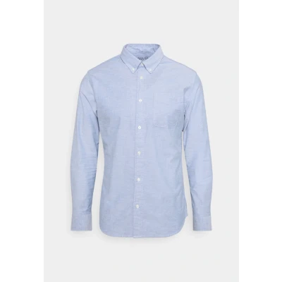 Image of JACK &amp; JONES Men&#039;s Jprblubrook Oxford Shirt L/S Noos, Cashmere Blue, L