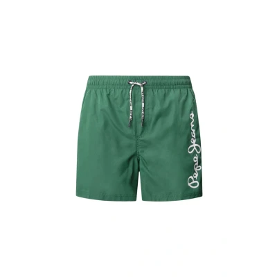 Image of Pepe Jeans LOGO Swimming shorts, Men&#039;s, Size: Small, Moor green