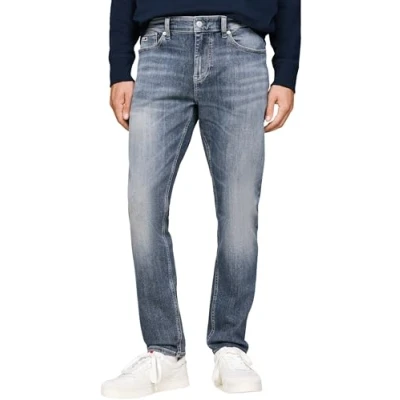 Image of Tommy Jeans Men&#039;s Slim, Denim Dark, 30W / 30L