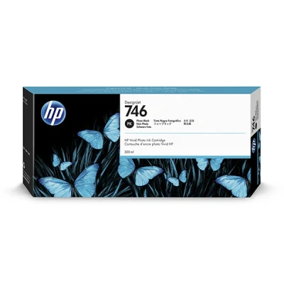 Image of Original Ink Cartridge Compatible with Designjet Z6/Z9+ Series, 300 ml, Photo Black, One Size