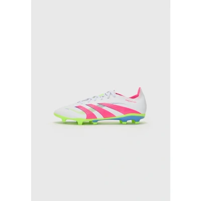 Image of adidas Performance Predator League FIRM/MULTIGROUND Football boots firm ground, Men&#039;s, Size: 10.5, Ftwr white/lucid pink/lucid lemon shoes