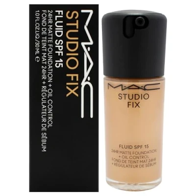 Image of MAC Studio Fix Fluid Broad Spectrum SPF15 Foundation 30ml (Various Shades) NC40