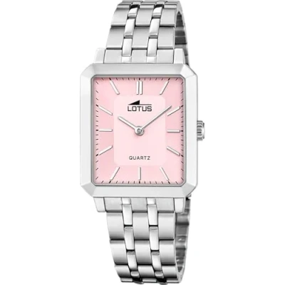 Image of Lotus Dress Watch 18980/3, Pink, Bracelet