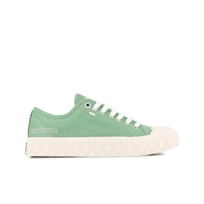 Image of Palladium ACE CVS ORG Trainers, Size: 7, Vintage green Textile
