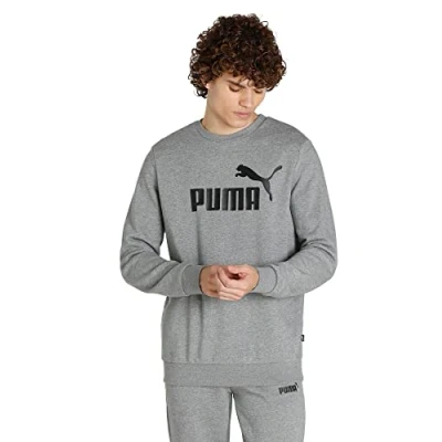Image of PUMA Men&#039;s Ess Big Logo Crew Tr Sweat