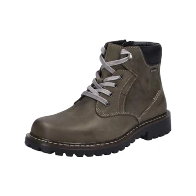 Image of Josef Seibel Laceup ankle boots, Men&#039;s, Size: 6, Gray Nubuck