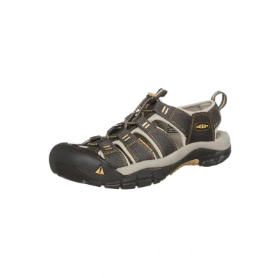 Image of Keen Newport H2 Walking sandals, Men&#039;s, Size: 8.5, Raven/aluminium shoes