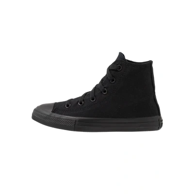 Image of Converse Chuck Taylor ALL STAR Hightop trainers for kids, Size: 12K, Black monochrome Textile
