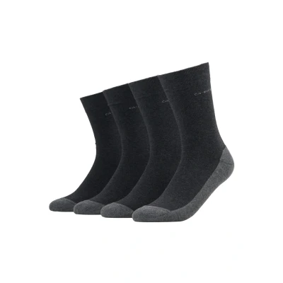Image of camano Online WALK Socks Unisex 4 PACK Socks, Size: 6 8, Anthracite