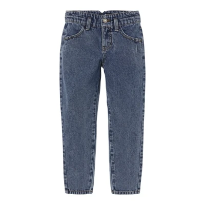 Image of NAME IT Girl&#039;s Jeans, Medium Blue Denim, 122