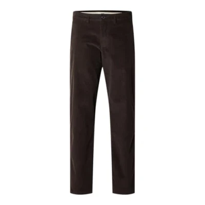 Image of Selected Homme Straight Miles NOOS Chinos, Men&#039;s, Size: 33x32, Chocolate torte