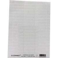 Image of Q Connect Suspension File Insert White (51 Pack) KF21003