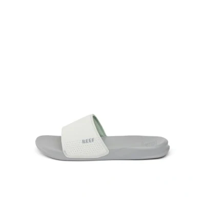 Image of Reef Pool slides, Men&#039;s, Size: 45, Grey stone shoes