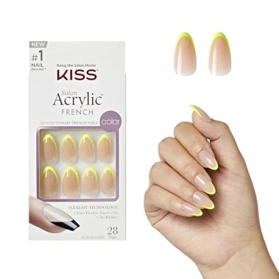 Image of Kiss Salon Acrylic French Colour Hype