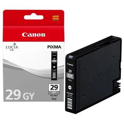Image of PIXMA Pro 1 Canon PGI 29GY grey ink cartridge (original Canon)