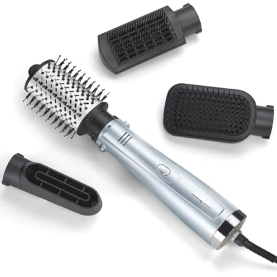 Image of BaByliss Hydro Fusion Anti Frizz 4 in 1 Hair Dryer Brush