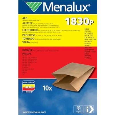 Image of Electrolux Vacuum cleaner bags menalux deluxe 3003 super k 9001962308