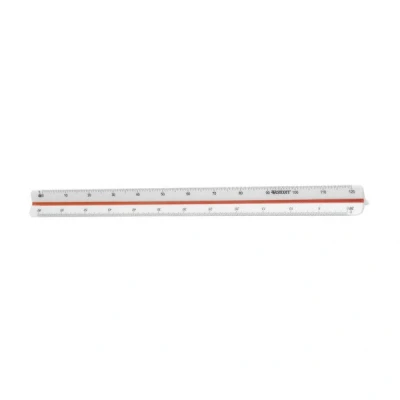 Image of Westcott E 10162 00 Reduction Scale Architect 2, Plastic, 30 cm, White