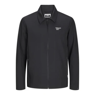 Image of JACK &amp; JONES Men&#039;s Jcoaero Ls Noos Jacket, Black, M, M