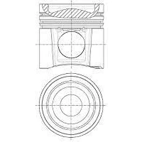 Image of Piston NÜRAL 87 428900 00