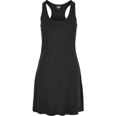 Image of Urban Classics Racer Shift dress, Women&#039;s, Size: XS, Schwarz