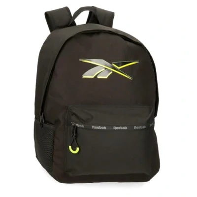 Image of Reebok Berlin Backpack Unisex Rucksack, Size: One Size, Black