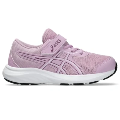 Image of Asics Gelcontend 9 Unisex Road running shoes for kids, Size: 2, Light ube/white Textile/synthetics