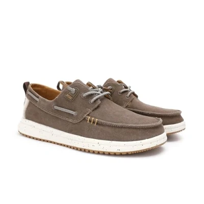 Image of WALK IN PITAS Byron Men&#039;s Loafers Casual Boat Shoes Summer Sneakers and Comfortable for Men, Taupe, 41 EU