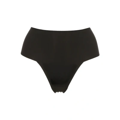 Image of Spanx Thong, Women&#039;s, Size: Small, Black