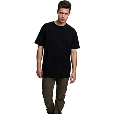 Image of Urban Classics Men&#039;s Heavy Oversized Tee T Shirt, Black, 3XL