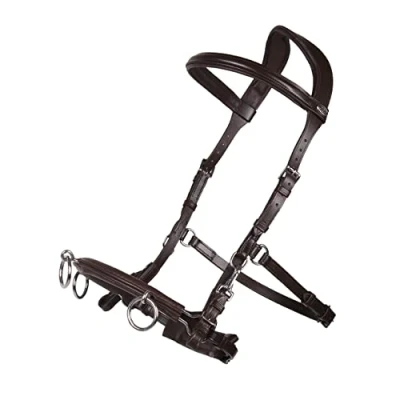 Image of QHP Cavesson Leather