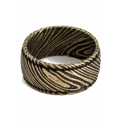 Image of Akitsune Ring, Men&#039;s, Size: 59, Brass