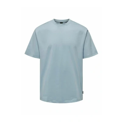 Image of Only &amp; Sons Onsfred RLX SS TEE NOOS Basic Tshirt, Men&#039;s, Size: Small, Glacier lake