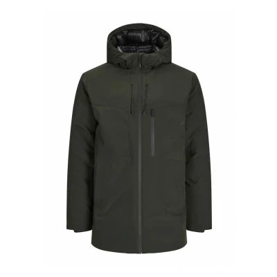 Image of Jack &amp; Jones Jjpayne Jacket Parka, Men&#039;s, Size: XS, Rosin
