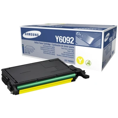 Image of CLP 775ND Samsung CLT Y6092S yellow toner (original Samsung)