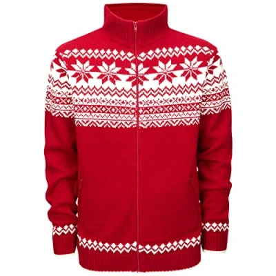 Image of Brandit Norweger Cardigan, Men&#039;s, Size: 4XL, Red