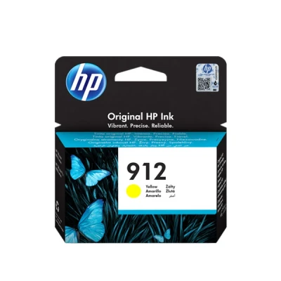 Image of HP 3YL79AE 912 Original Ink Cartridge, Yellow, Single Pack