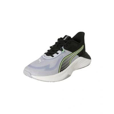 Image of Puma PWR Hybrid TR Training shoe, Women&#039;s, Size: 8.5, Cool weather/white/green glare Textile
